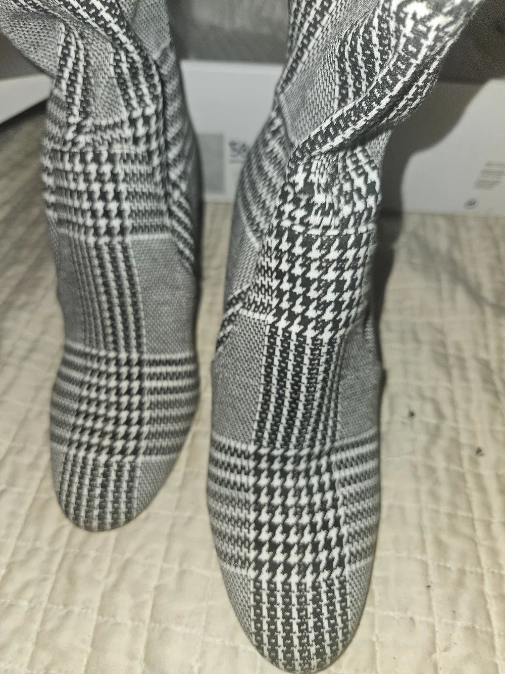 Aldo's Houndstooth Booties - Women's Fashion Boots